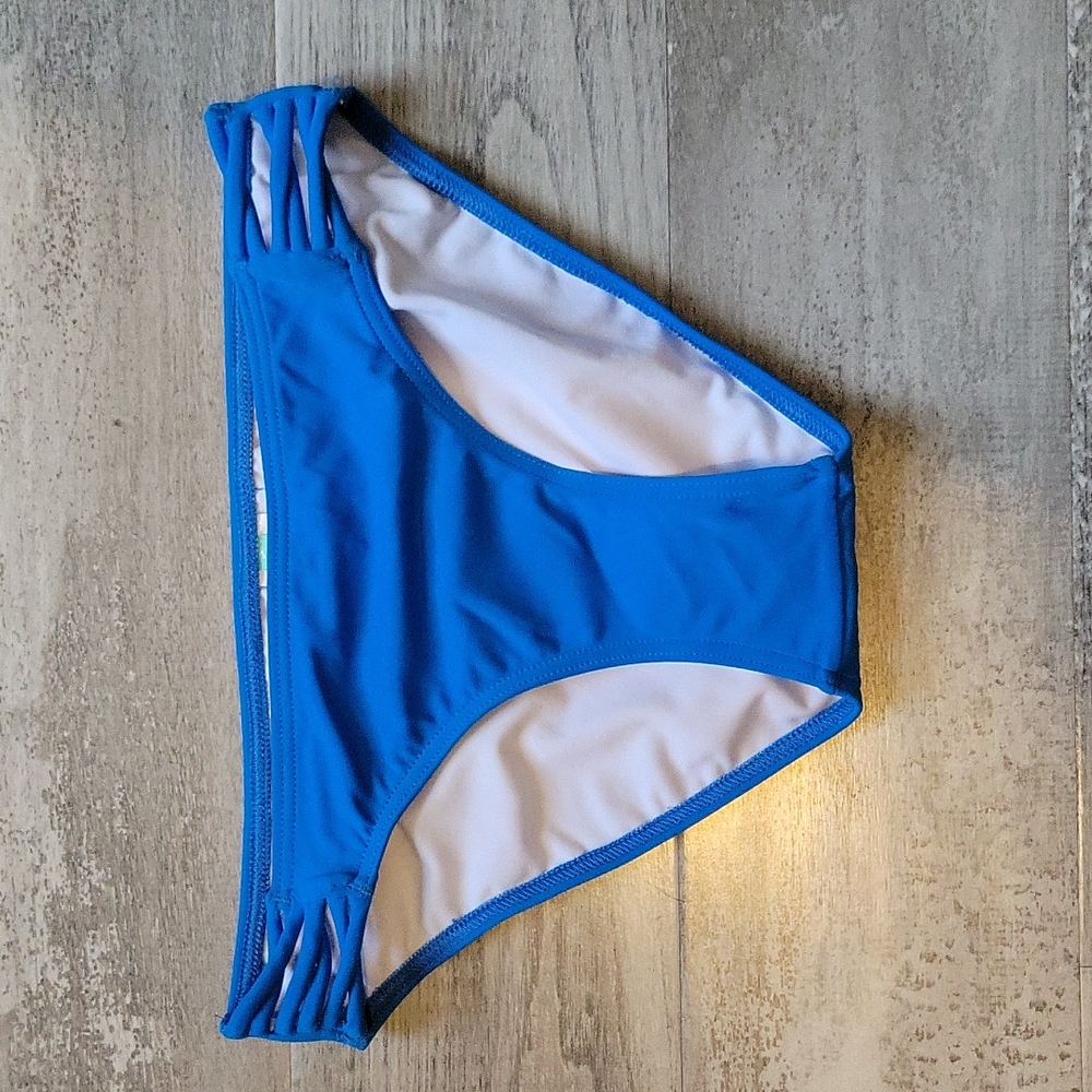 Bikini Bottom Medium Blue - Alloy Apparel